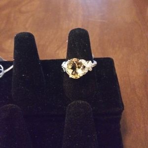 Sterling silver ring.